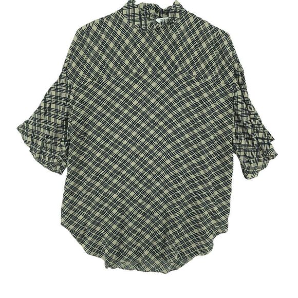 Zara Tops - NWT XS Zara Oversized Plaid Flowy Tunic Top